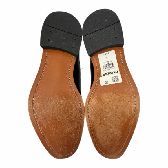 express brown dress shoes Mens Espresso Brown Leather Oxfords  Classic Cap-Toe Elegance for Formal Occasions 46